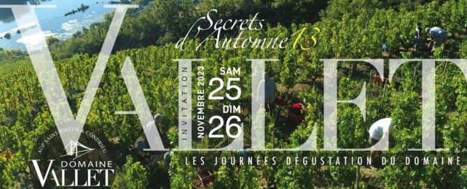 Journées dégustation au domaine Vallet